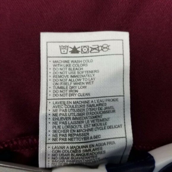 Nike Team iHoops First Logo Burgandy Short Sleeve Fit Dry Polo Shirt Mens Large - Picture 8 of 12